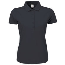 Load image into Gallery viewer, Tee Jays Womens/Ladies Luxury Stretch Short Sleeve Polo Shirt (Dark Gray)