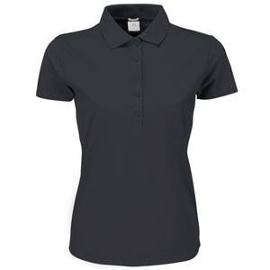 Tee Jays Womens/Ladies Luxury Stretch Short Sleeve Polo Shirt (Dark Gray)