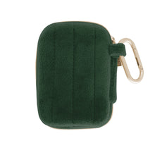 Load image into Gallery viewer, Ear Bud Case With Carabiner - Scarlett Emerald