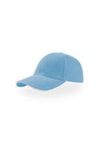 Load image into Gallery viewer, Liberty Sandwich Heavy Brush Cotton 6 Panel Cap - Light Blue