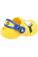 Load image into Gallery viewer, Crocs Childrens/Kids Fun Lab Minion Clogs (Yellow/Blue)