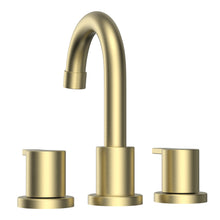 Load image into Gallery viewer, 8&quot; Widespread Bathroom Faucet With Drain Kit Included In Brushed Gold