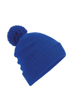 Load image into Gallery viewer, Unisex Adult Snowstar Beanie - Bright Royal Blue