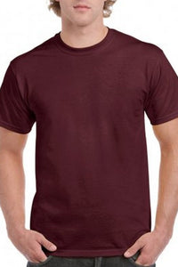 Gildan Mens Hammer Heavyweight T-Shirt (Sport Dark Maroon)