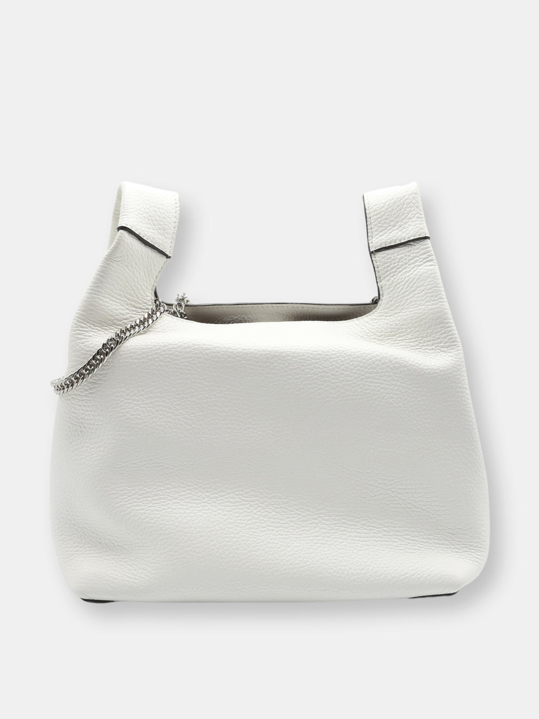 Hayward Women's Chain Leather Top Handle Bag Top-Handle