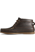 Load image into Gallery viewer, Mens Authentic Original Boat Leather Chukka Boots - Dark Brown