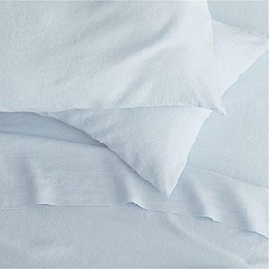 Belledorm 200 Thread Count Cotton Percale Extra Deep Fitted Sheet (Pale Blue) (Full)