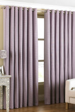 Load image into Gallery viewer, Riva Home Amari Ringtop Curtains (Heather) (66 x 72 inch)