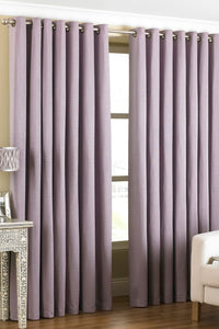 Riva Home Amari Ringtop Curtains (Heather) (66 x 72 inch)