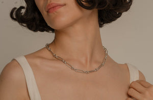 The Paper Clip Chain Necklace