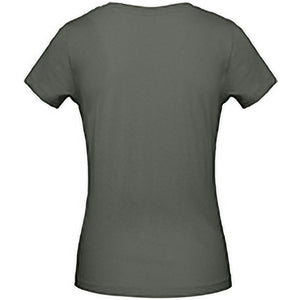 B&C Womens/Ladies Favourite Organic Cotton Crew T-Shirt (Millennial Khaki)