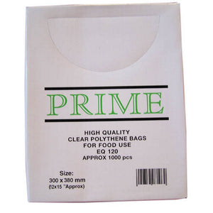 Smith & Bateson Clear Poly Weighout Bags (Pack Of 1000) (Clear) (10 x 12in)