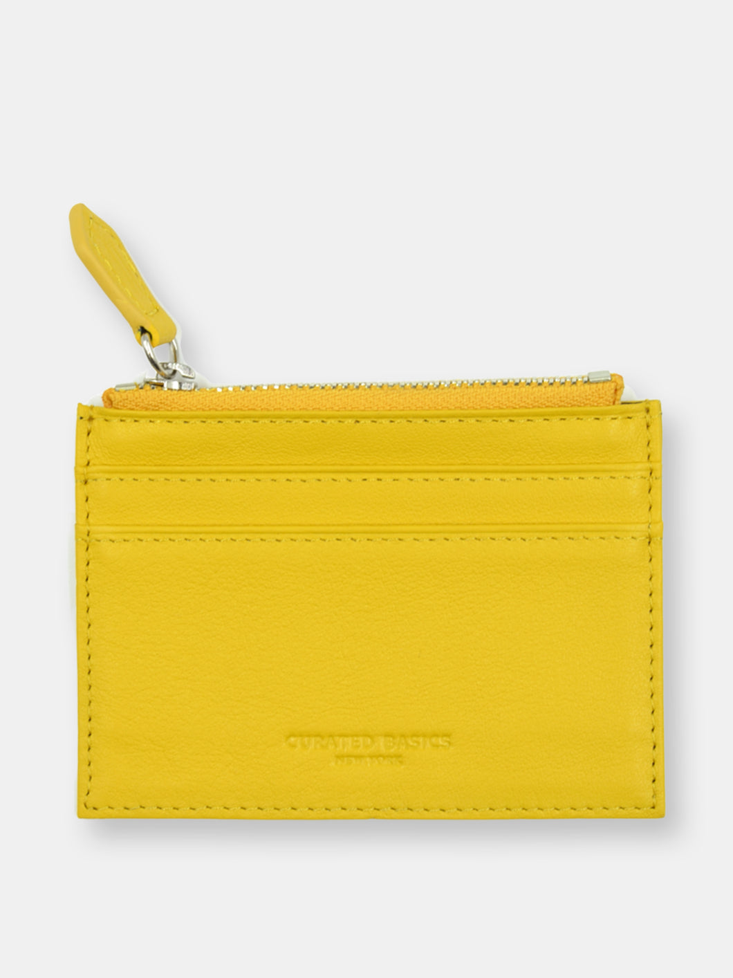 Zipper Leather Cardholder