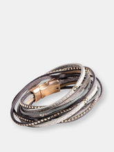 Load image into Gallery viewer, Segovia Double Wrap Leather Bracelet