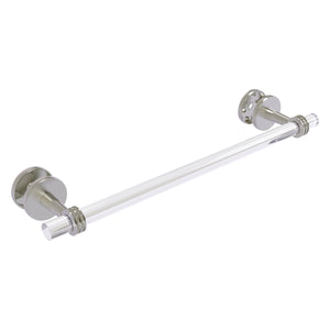 Allied Brass Clearview Collection 24 Inch Shower Door Towel Bar with Dotted Accents