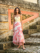 Load image into Gallery viewer, The Rosie Skirt | Pink Floral Organza