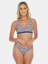 Load image into Gallery viewer, Tropical Zebra Reversible Classic Bottom