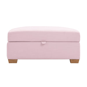 Cailyn Storage Ottoman - Linen