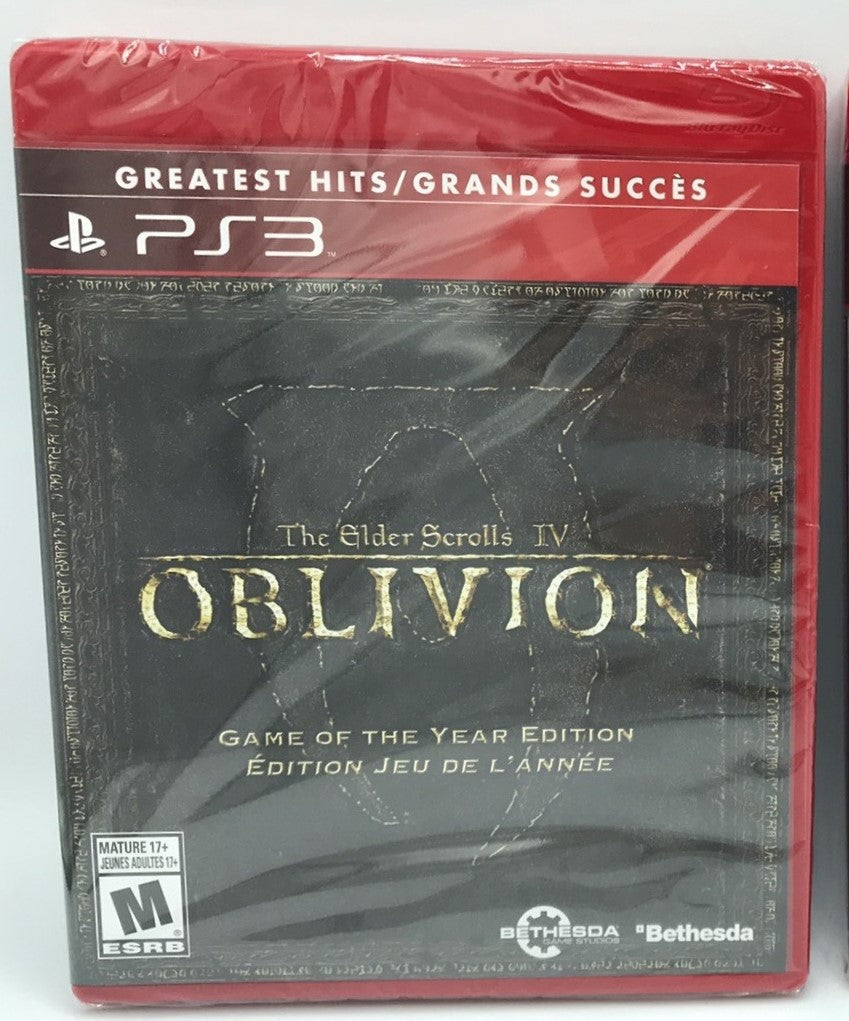Elder Scrolls Iv: Oblivion Game Of The Year Edition [greatest Hits] - PS3