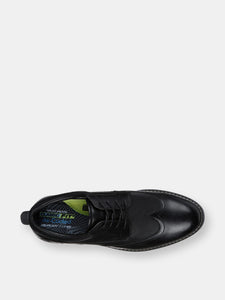 Mens Bregman Modeso Leather Shoe - Black