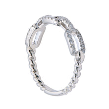 Load image into Gallery viewer, Chainlink Rope Ring