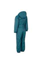 Load image into Gallery viewer, Trespass Little Kids Unisex Dripdrop Padded Waterproof Rain Suit (Teal)