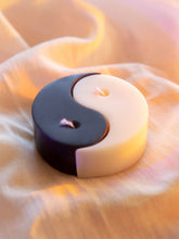 Load image into Gallery viewer, Small Yin Yang Shaped Soy &amp; BeesWax Candle