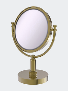 8 Inch Vanity Top Make-Up Mirror With Dotted Accents