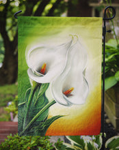 Load image into Gallery viewer, 11 x 15 1/2 in. Polyester Lilies by Sinead Jones Garden Flag 2-Sided 2-Ply