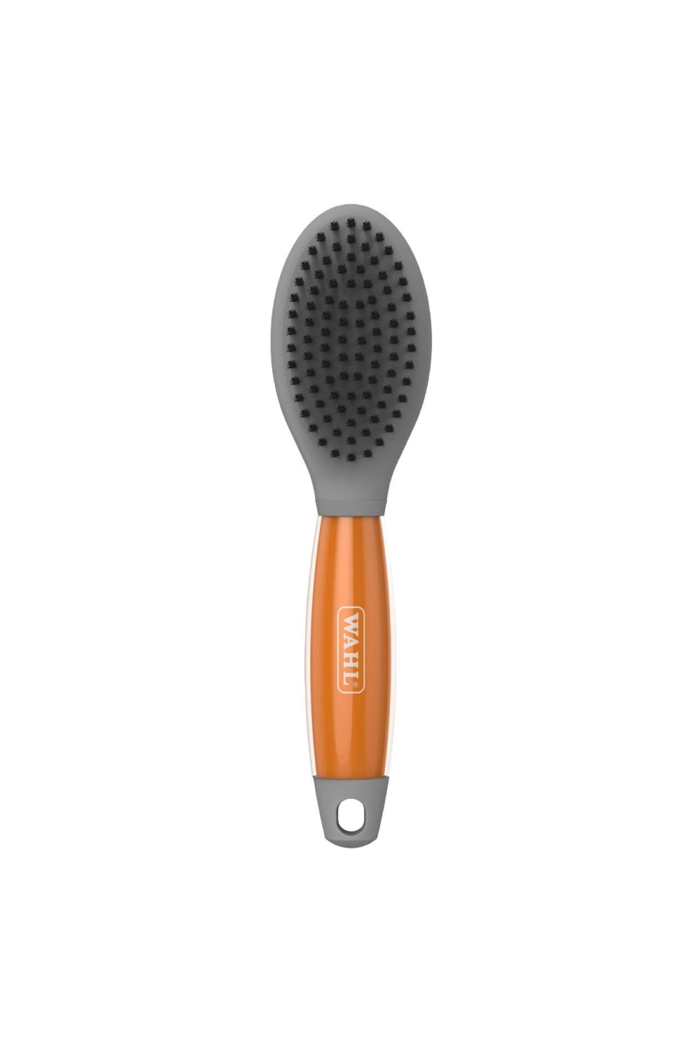 Wahl Gel Handle Double Sided Soft Brush (Gray/Orange) (One Size)