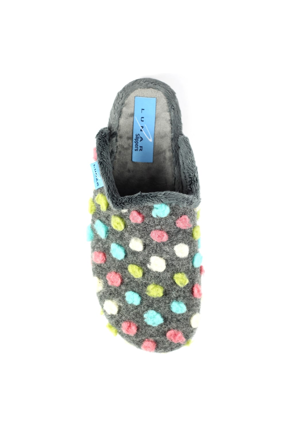 Womens/Ladies Montreal Slippers - Gray