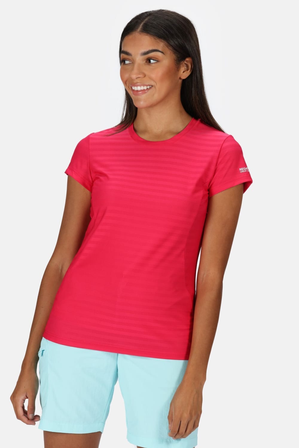 Womens/Ladies Breakbar VI Active T-Shirt - Duchess Pink