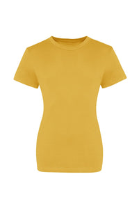AWDis Just Ts Womens/Ladies The 100 Girlie T-Shirt (Mustard)