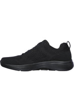 Load image into Gallery viewer, Mens Go Walk Arch Fit Idyllic Sneakers (Black)