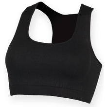 Load image into Gallery viewer, Skinni Fit Womens/Ladies Workout Cropped Top (Black)