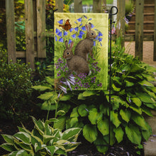 Load image into Gallery viewer, Rabbits Garden Flag 2-Sided 2-Ply