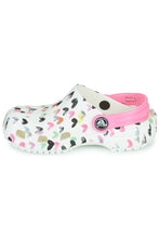 Load image into Gallery viewer, Crocs Childrens/Kids Classic Heart Clogs (White/Pink)