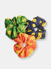 Load image into Gallery viewer, Smiley Face Scrunchie