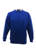 Load image into Gallery viewer, UCC 50/50 Mens Heavyweight Plain Set-In Sweatshirt Top (Royal)