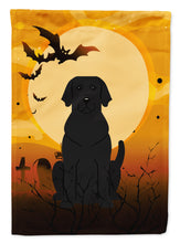 Load image into Gallery viewer, 11&quot; x 15 1/2&quot; Polyester Halloween Black Labrador Garden Flag 2-Sided 2-Ply