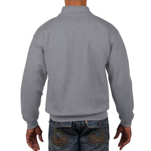 Load image into Gallery viewer, Gildan Adult Vintage 1/4 Zip Sweatshirt Top (Sport Grey)