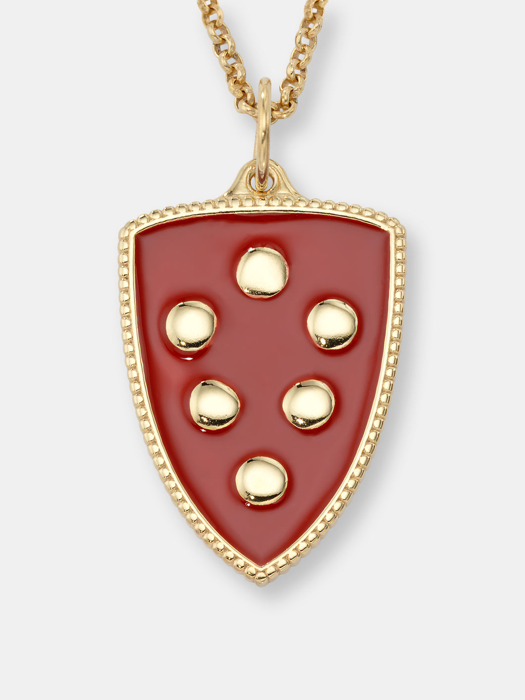 Medici Enamel Shield Charm