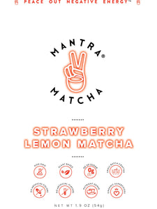 Strawberry Lemon Matcha