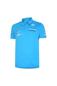 Mens Williams Racing  '22 Media Polo Shirt - Diva Blue