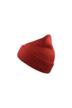 Load image into Gallery viewer, Wind Double Skin Beanie With Turn Up (Red)
