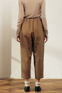 Pleated Drawstring Pants