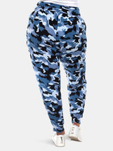 Load image into Gallery viewer, Plus Size Camo Harem Pants