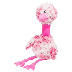 Trixie Bird Plush Dog Toy (Pink) (44cm)