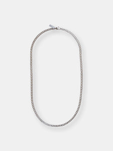 Flat Curb Chain Necklace
