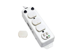 Medical-Grade Power Strip With Four 15A Hospital-Grade Outlets